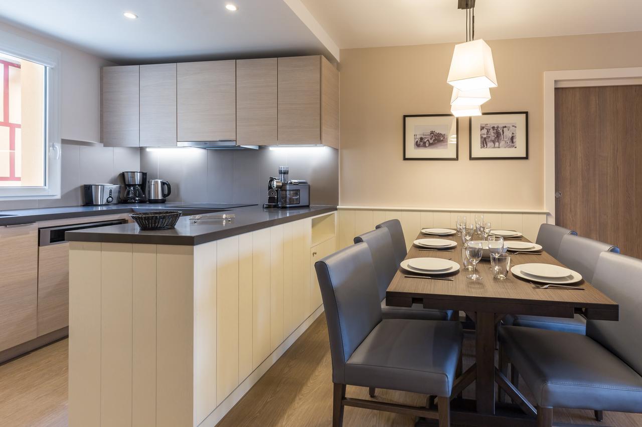 Residence Pierre & Vacances Premium Presqu'Ile De La Touques Deauville Rom bilde A typical kitchen