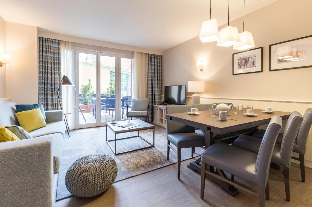 Residence Pierre & Vacances Premium Presqu'Ile De La Touques Deauville Eksteriør bilde Living room